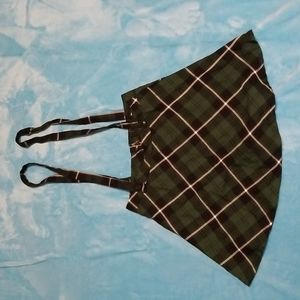 Green Plaid Tripp Skirt